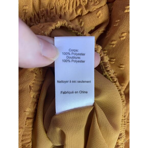 Astr The Label Libra Top In The Golden Hour Color, Golden Fall Blouse, Women’s S - Picture 10 of 11